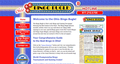 Desktop Screenshot of ohiobingobugle.com